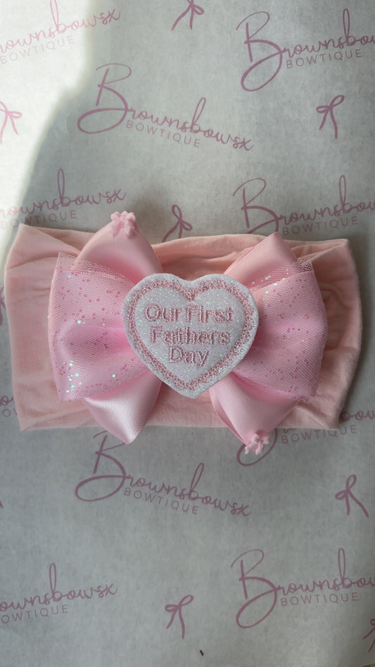 Father’s Day bow 1