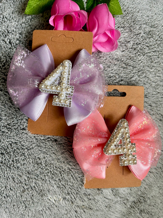 Birthday bows