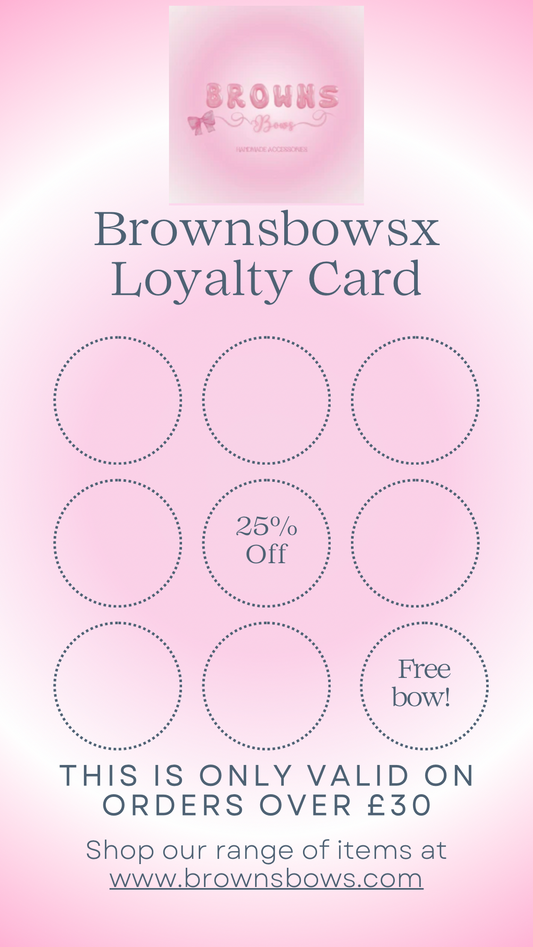 Loyalty card(please read the description)